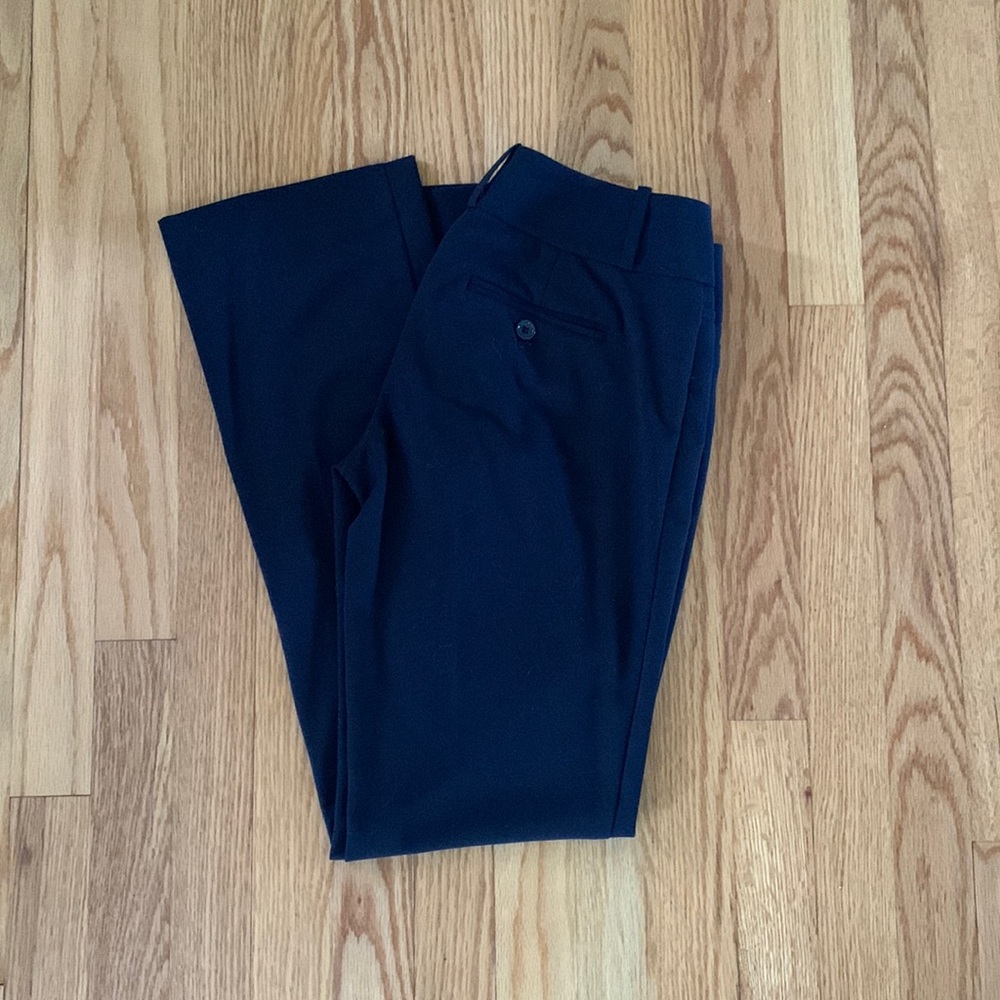 The Limited Drew Fit Navy Dress Pant